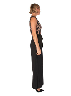 Embroidery Sleeveless Jumpsuit - 3